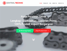 Tablet Screenshot of centraltechnic.com